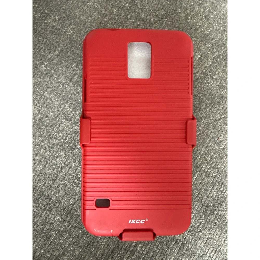 Red Ascend Series Protection Case‎ for Samsung Galaxy S5 with Screen Protector